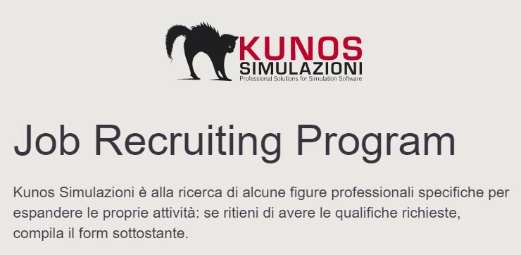 More information about "La Kunos Simulazioni si espande ed assume programmatori"