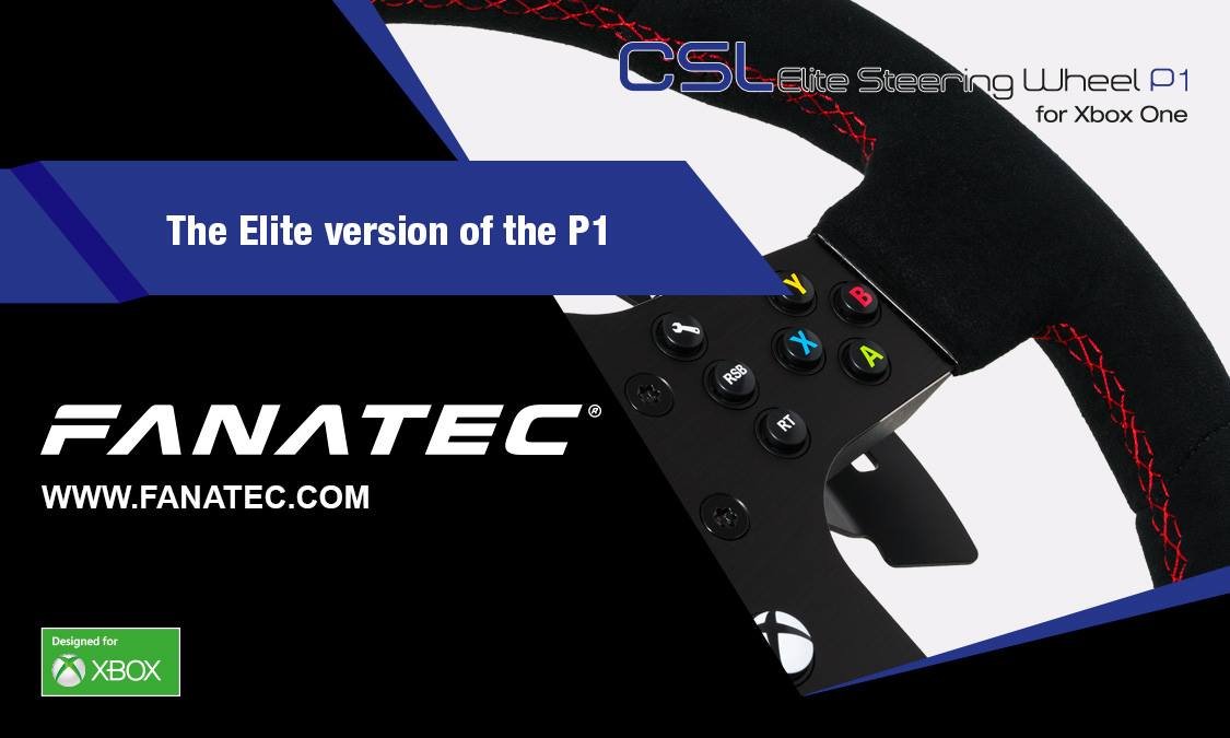 More information about "Nuovo volante CSL Elite P1 da Fanatec"