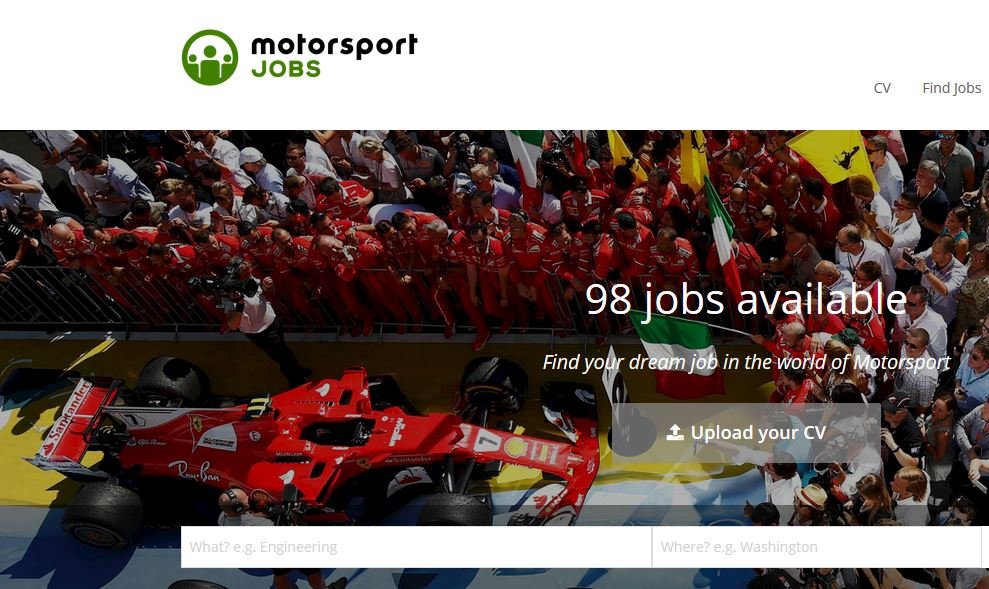More information about "Una strada per lavorare in Formula 1 e nel motorsport"