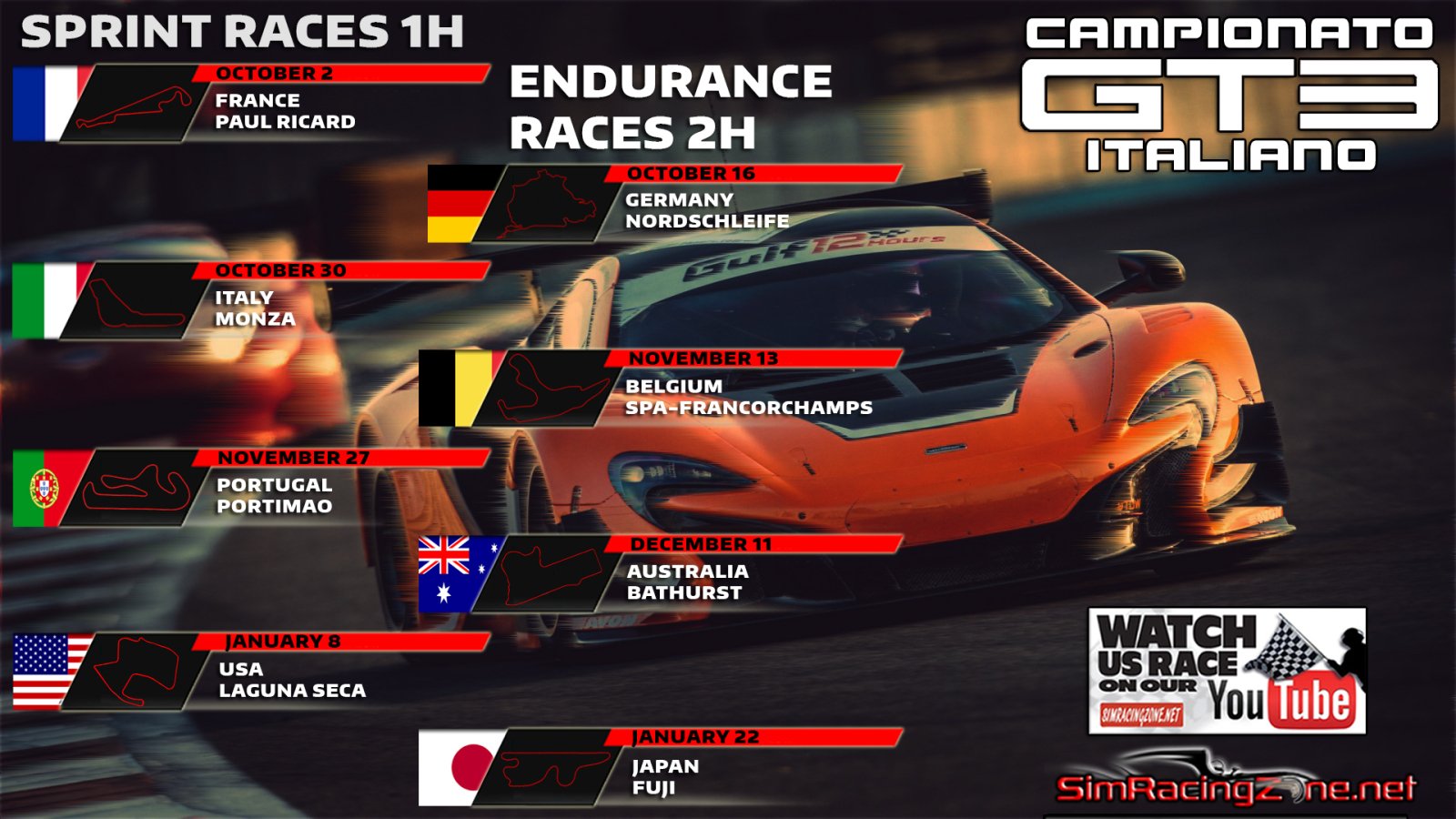 More information about "Campionato GT3 al via su SRZ"
