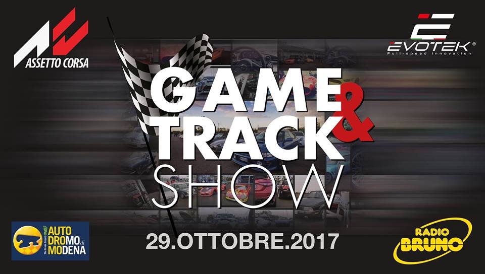 More information about "Game&Track Show: il 29 ottobre all'Autodromo di Modena"