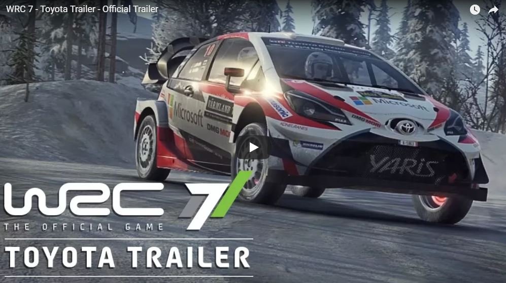 More information about "WRC 7 ci mostra in video la Toyota Yaris"