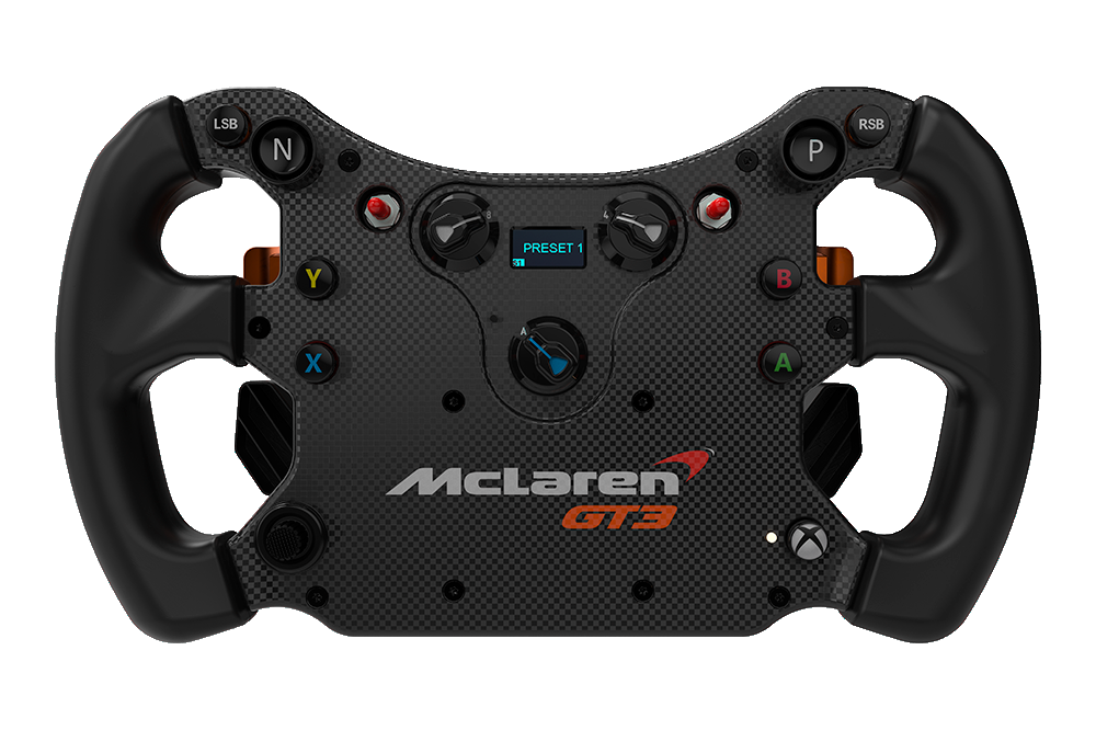 More information about "Fanatec presenta il volante CSL Elite Steering Wheel McLaren GT3"