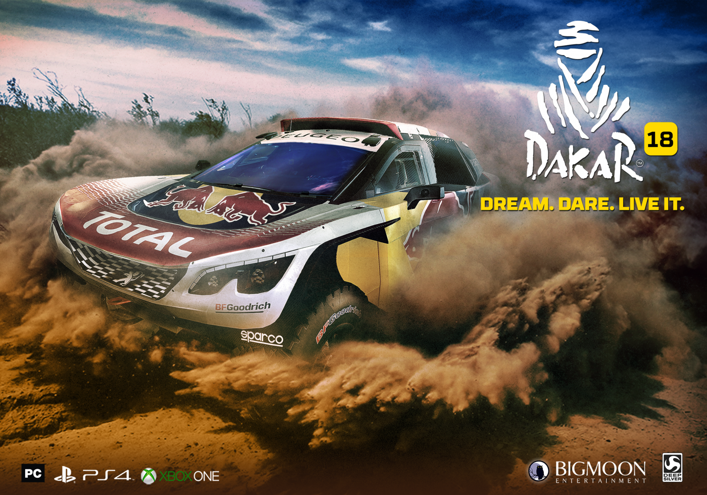 More information about "Annunciato Dakar 18 by Bigmoon Entertainment - Deep Silver"