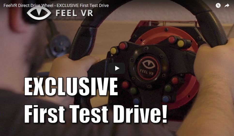 More information about "Feel VR: primo test drive in video"