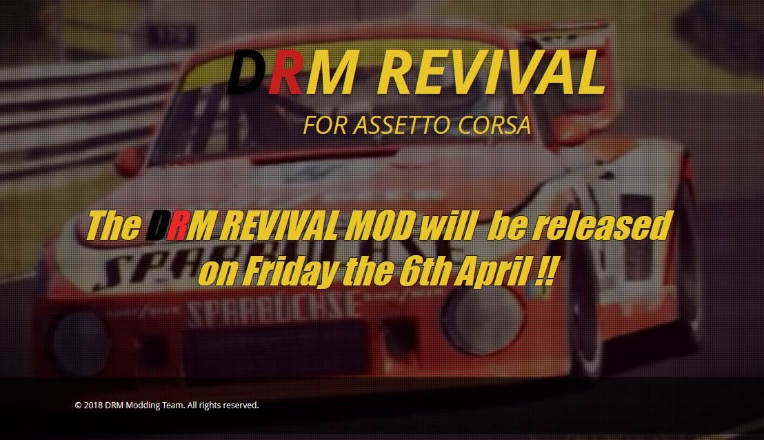 More information about "Assetto Corsa: DRM Revival mod v1.1 disponibile!"