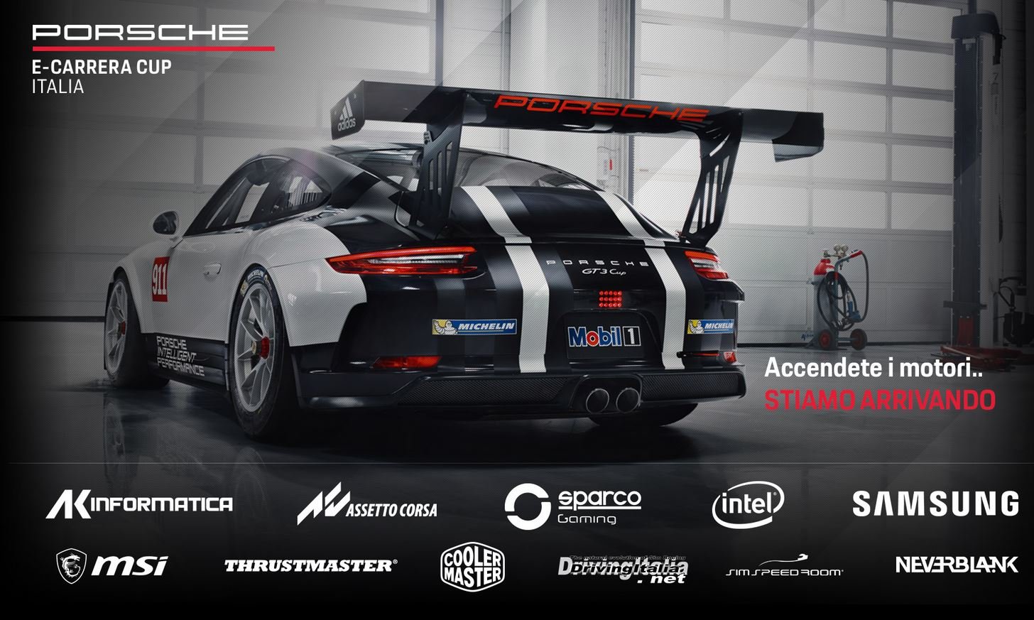 More information about "Il Porsche e-Carrera Cup Italia presentato ad Imola con un simracing show"