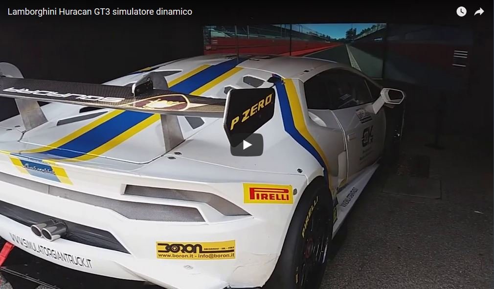More information about "Test con la Lamborghini Huracan GT3 simulatore dinamico"