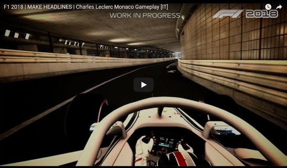 More information about "F1 2018: Charles Leclerc ci mostra in video Montecarlo"