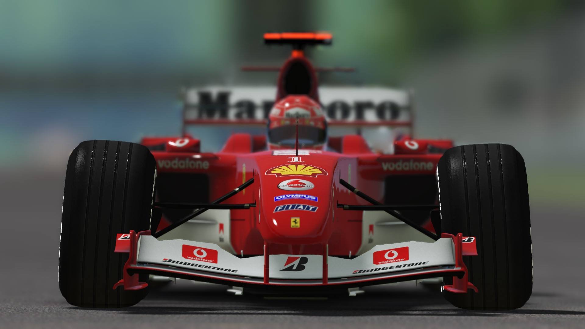 More information about "rFactor 2: Ferrari F2004 v1.0 by ASR Formula disponibile"