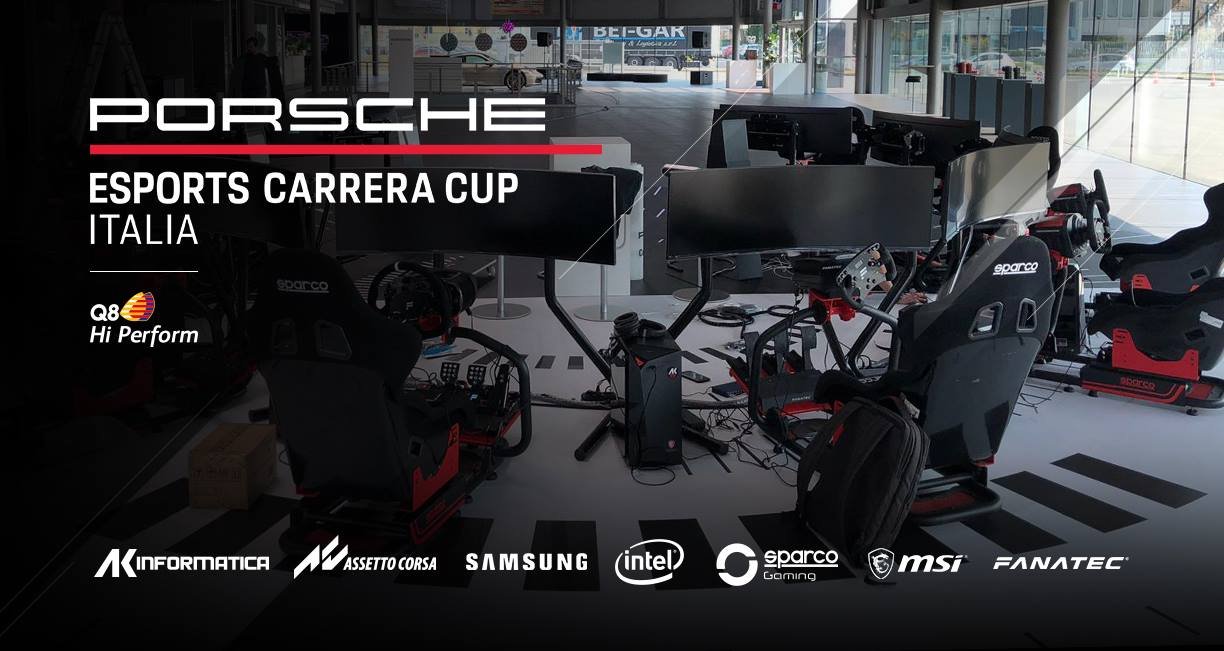 More information about "Porsche Esports Carrera Cup Italia si presenta con uno show match"