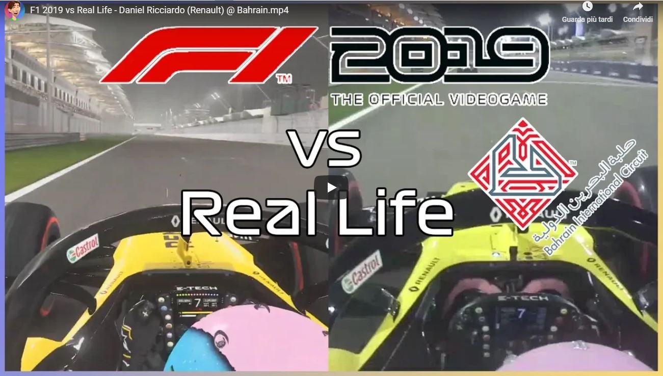 More information about "F1 2019 Codemasters: video confronto con la realtà con la Renault Formula 1"
