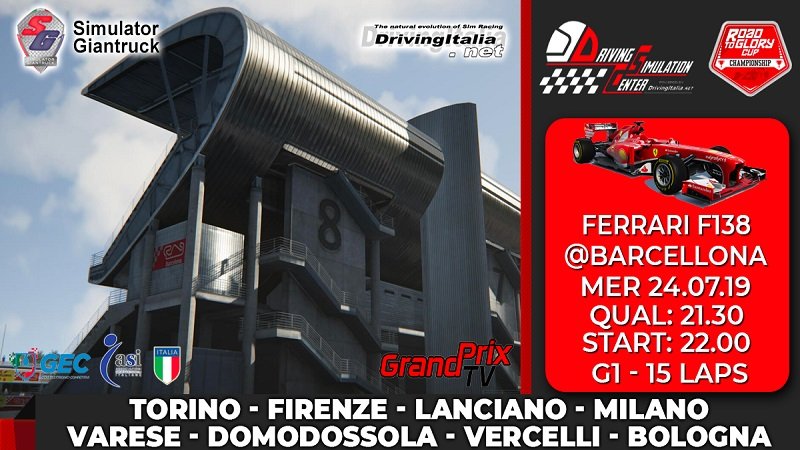 More information about "Driving Simulation Center: stasera in diretta la sfida con le Ferrari F138"