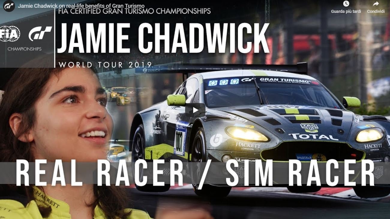 More information about "Jamie Chadwick ci parla della sua esperienza con GT Sport"