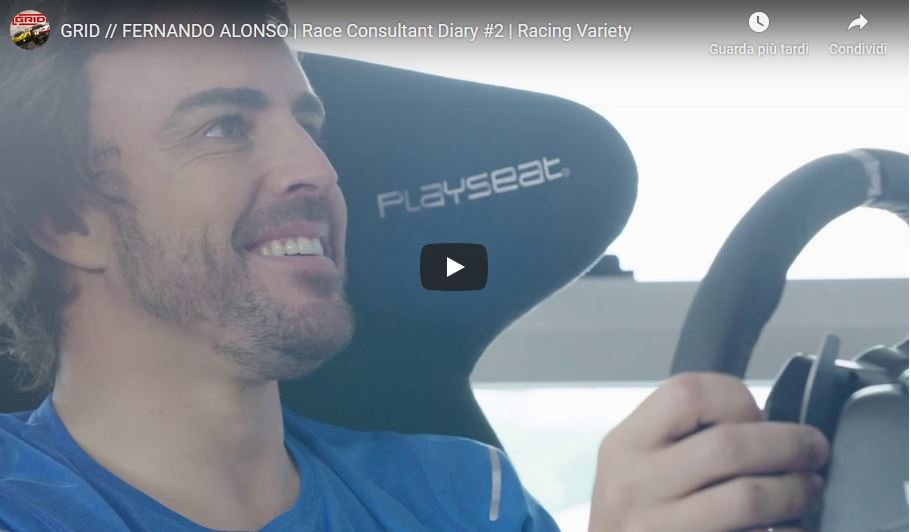More information about "GRID: un nuovo video diario con Fernando Alonso e la modalità multiplayer"