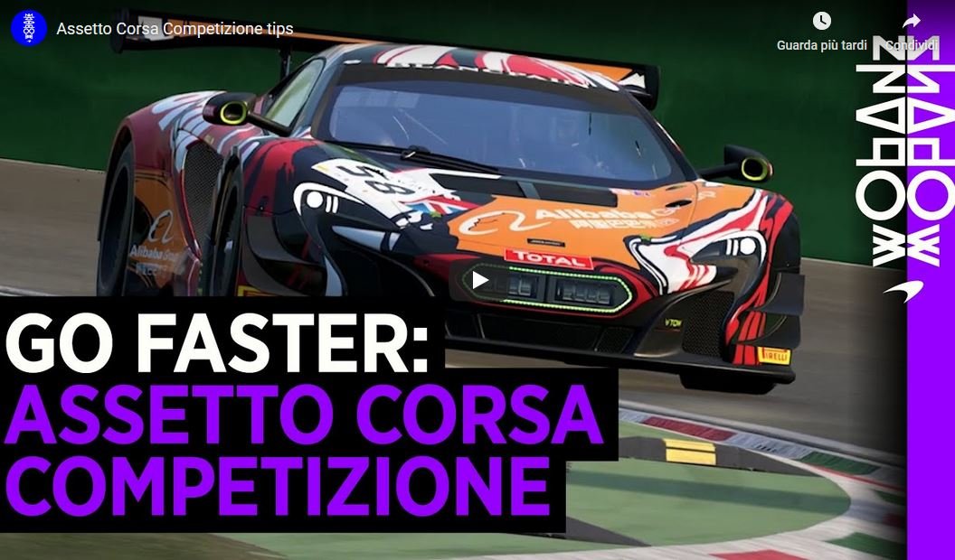More information about "Assetto Corsa Competizione: ecco come sfruttare al meglio la McLaren 720S GT3"