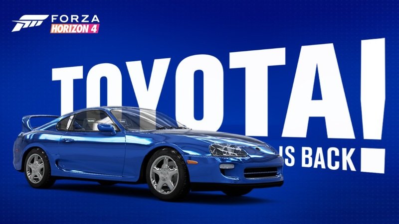 More information about "Toyota ritorna su Forza Horizon 4 con la Supra RZ del 1998"