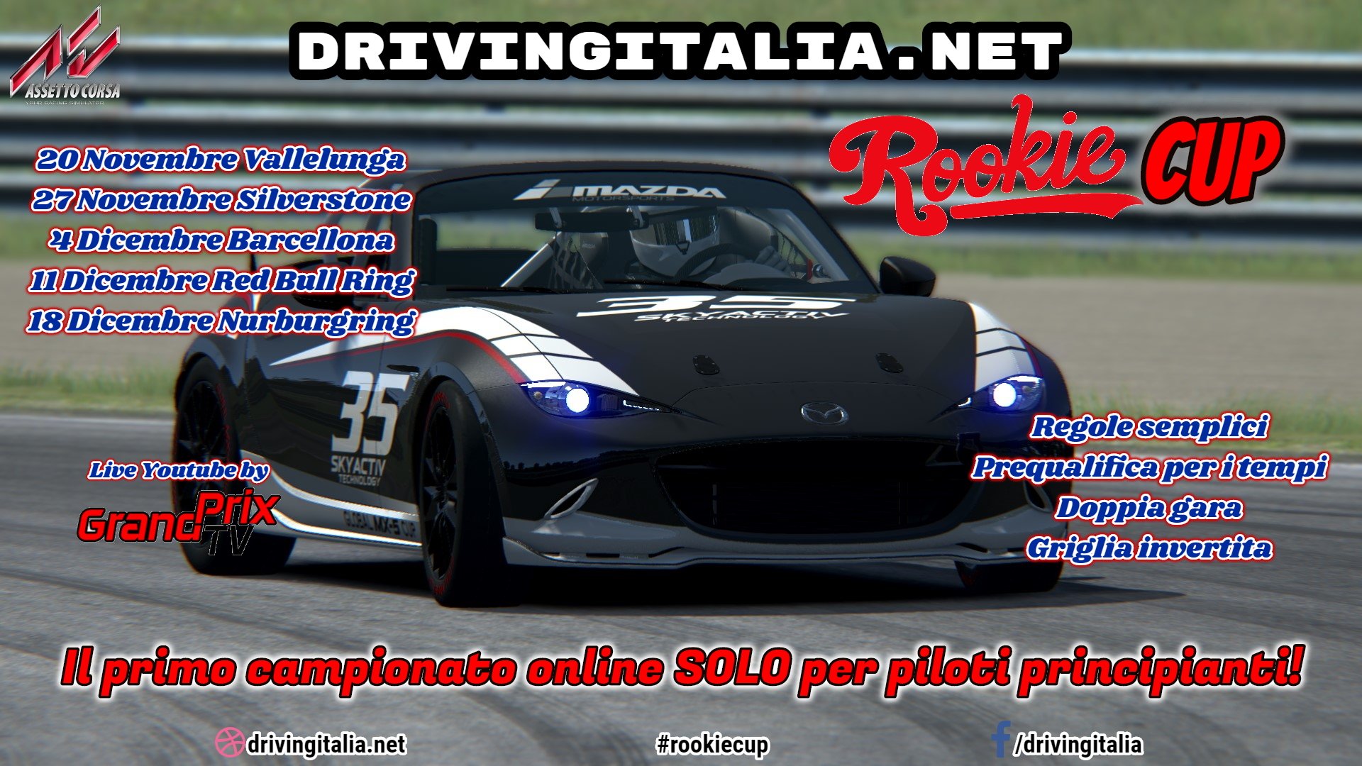 More information about "Rookie Cup: mercoledi 18 il round 5 dal Nurburgring in diretta"