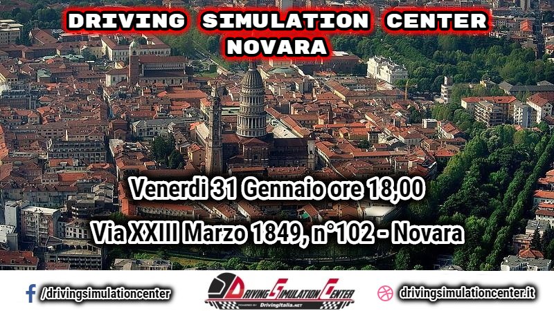 More information about "Driving Simulation Center: Venerdi 31 si accendono i motori a Novara"