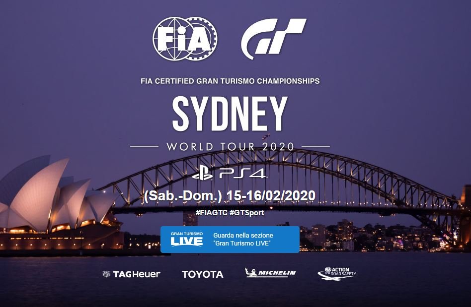 More information about "Gran Turismo World Tour: 15/16 Febbraio live da Sydney"