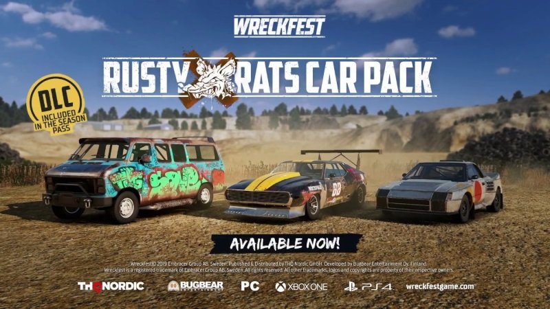 More information about "Wreckfest: nuovo update e DLC Rusty Rats Car Pack disponibili"