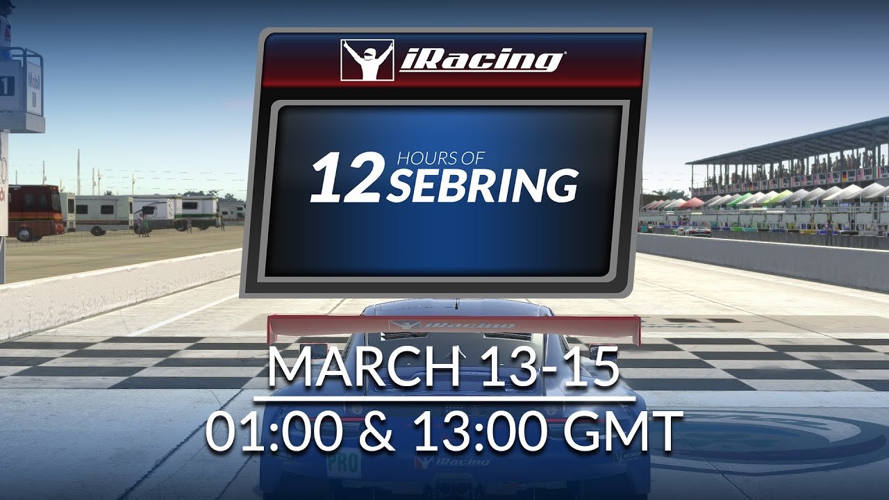 More information about "iRacing 12 Hours of Sebring LIVE dalle 14,30"