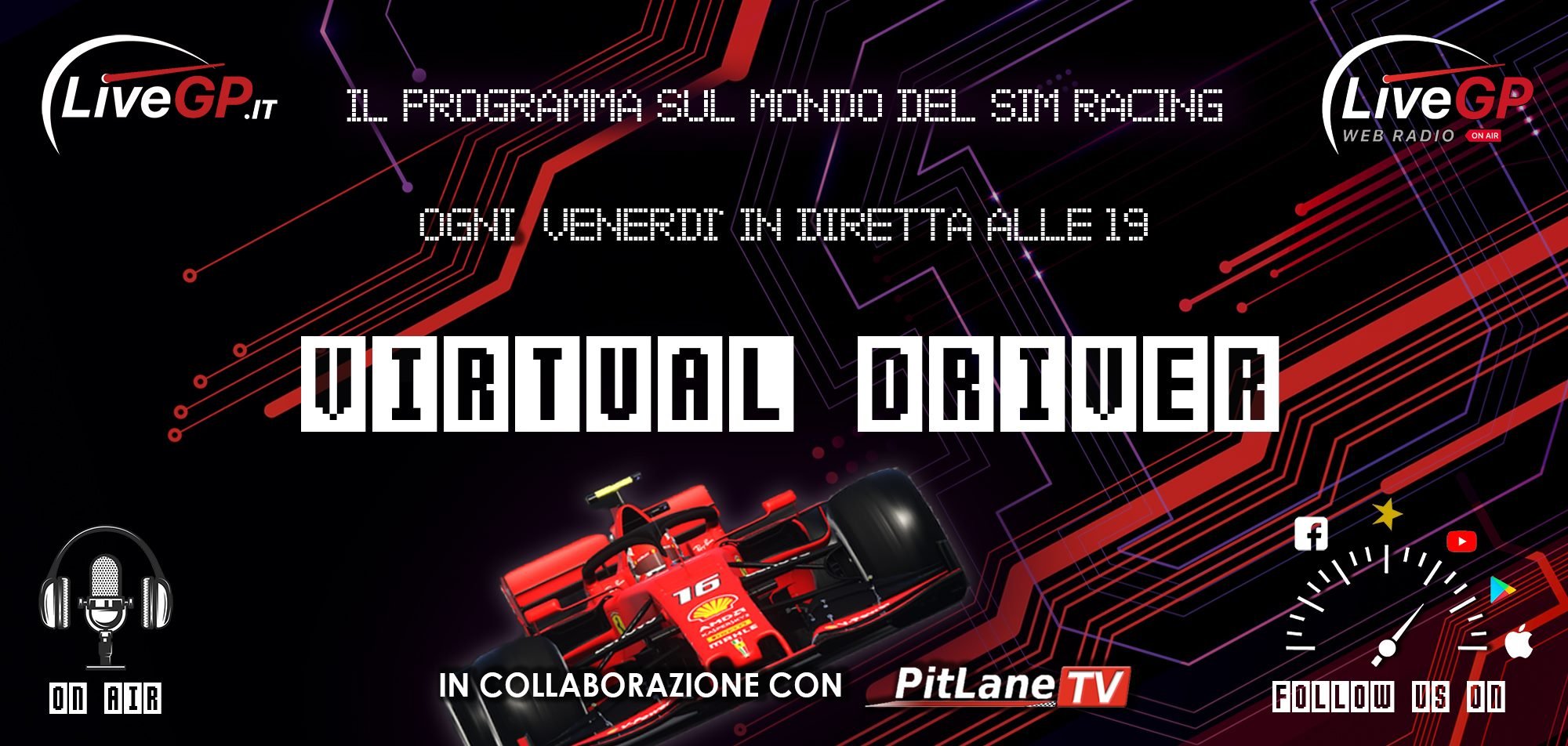 More information about ""Velocipede" di DrivingItalia ospite di Virtual Driver, in diretta stasera alle 19"