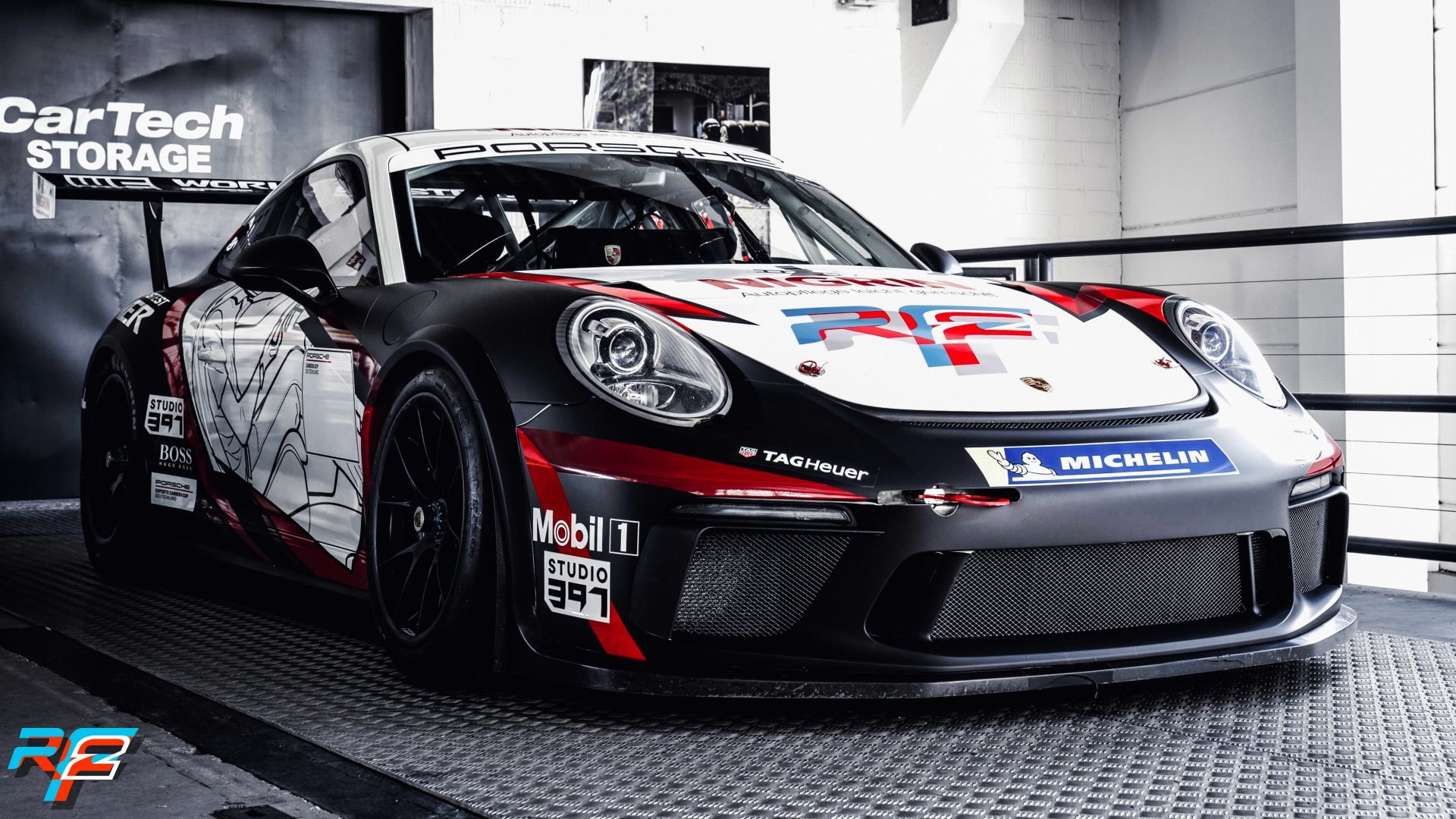 More information about "Studio397 (rFactor 2) sponsor di Rudy Van Buren nel Porsche Cup reale"