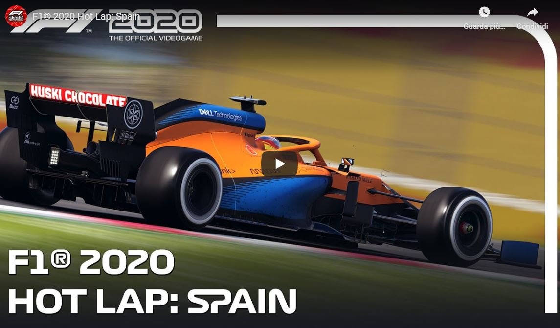 More information about "F1 2020 Codemasters: video di un giro veloce a Barcellona"