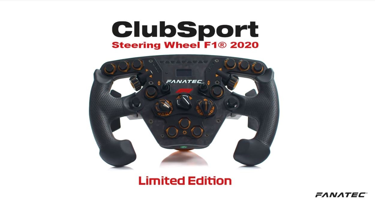 More information about "Fanatec svela il ClubSport Limited Edition F1 2020, disponibile dal 7 Luglio"
