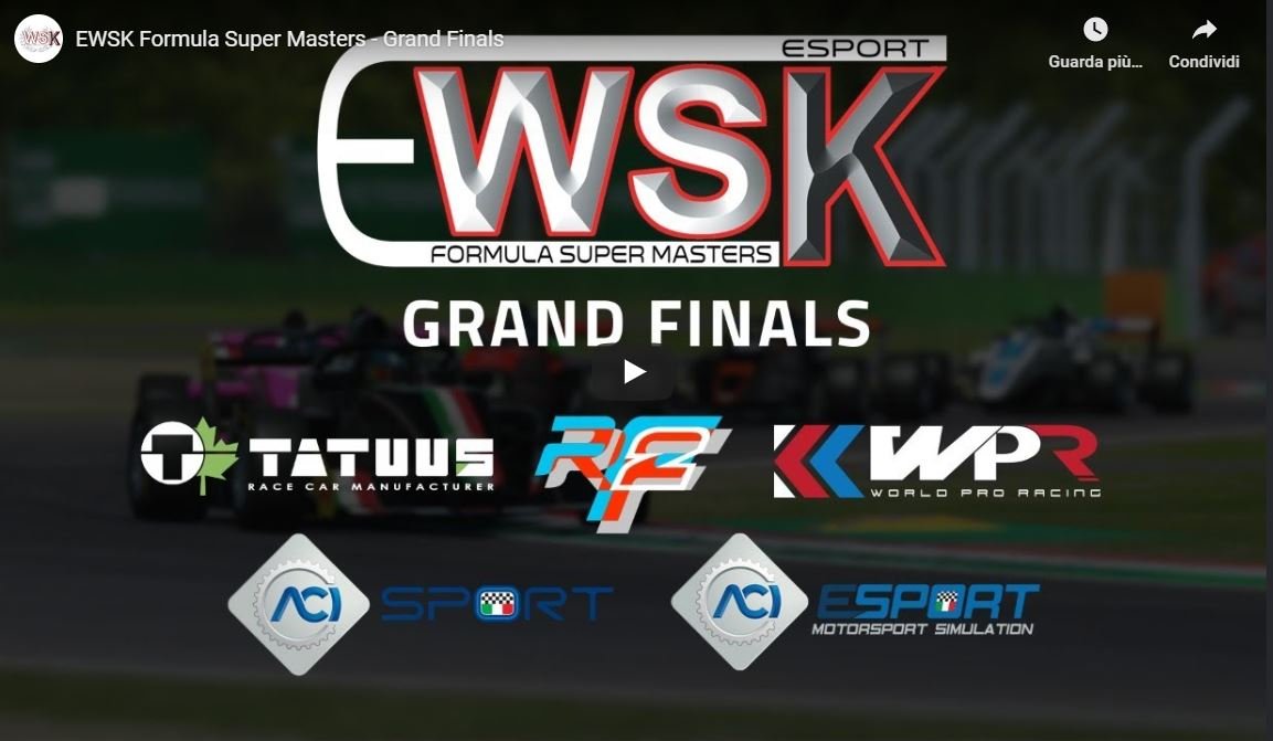 More information about "EWSK Formula Super Masters - Grand Finals [23 Maggio ore 19,30]"