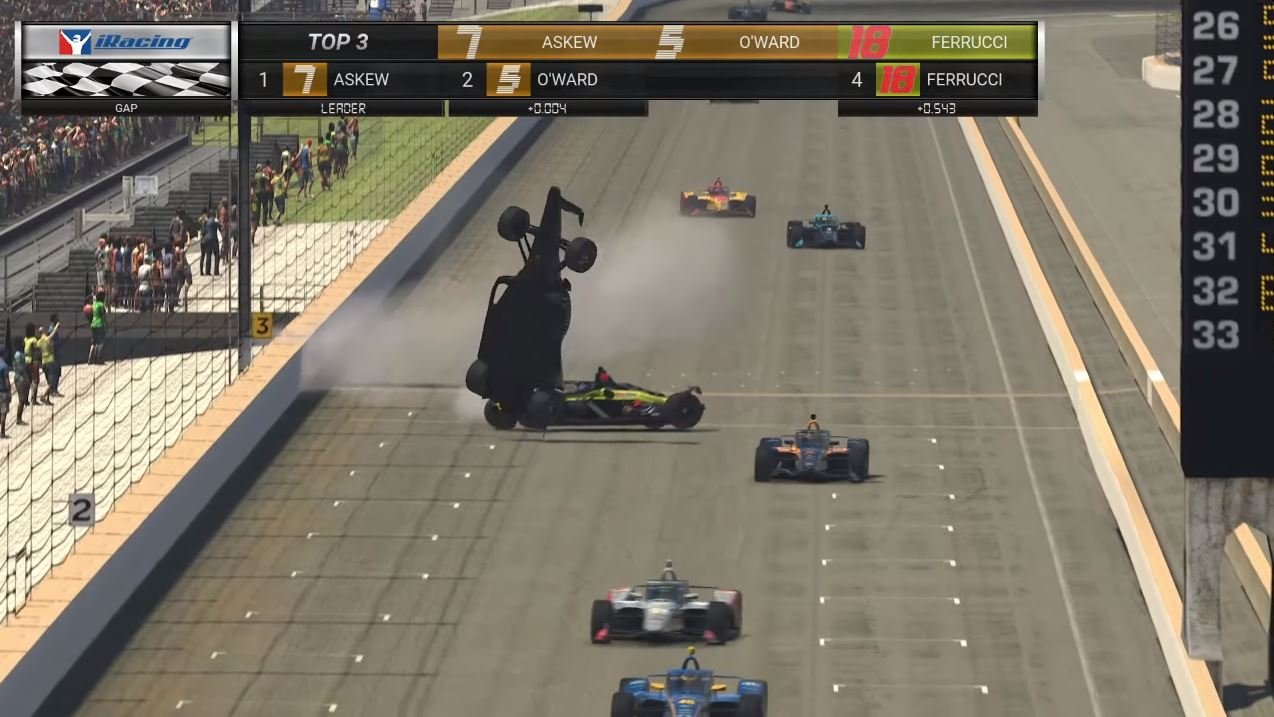 More information about "INDYCAR iRacing Challenge: una brutta figura ad Indianapolis..."