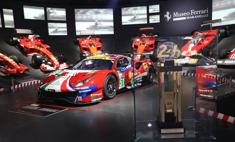 More information about "Virtual 24H of Le Mans: le 488 GTE dal vivo nel Museo Ferrari di Maranello"