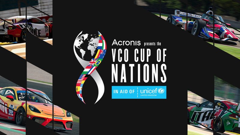 More information about "VCO Cup of Nations: a luglio un nuovo torneo su iRacing a sostegno dell'UNICEF"