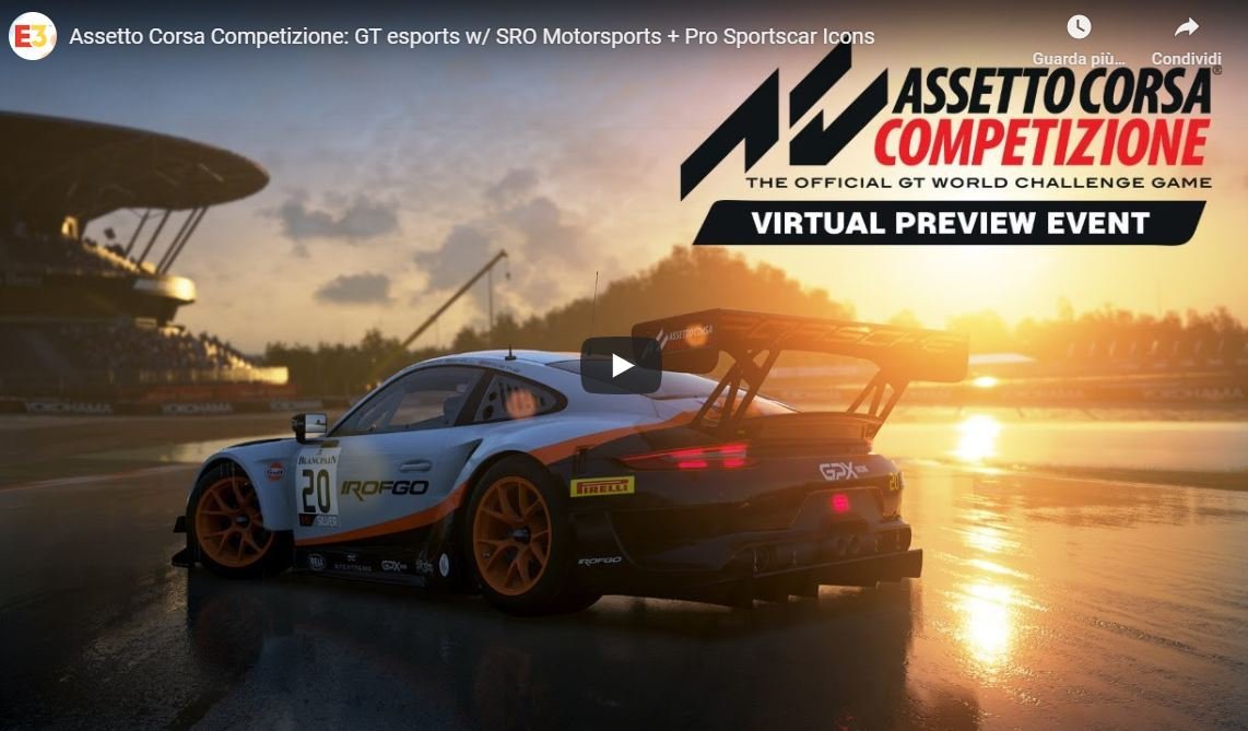 More information about "Assetto Corsa Competizione PS4 & Xbox One virtual video preview"