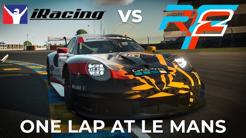 More information about "iRacing vs rFactor 2: video confronto a Le Mans con la Porsche 911 RSR"