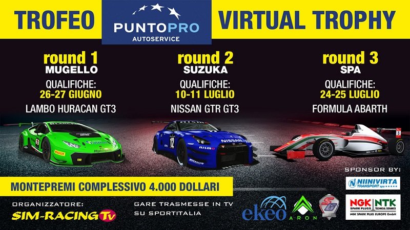 More information about "Sim-racing.TV: stasera ore 20 su Sportitalia il round 1 del trofeo Punto Pro"