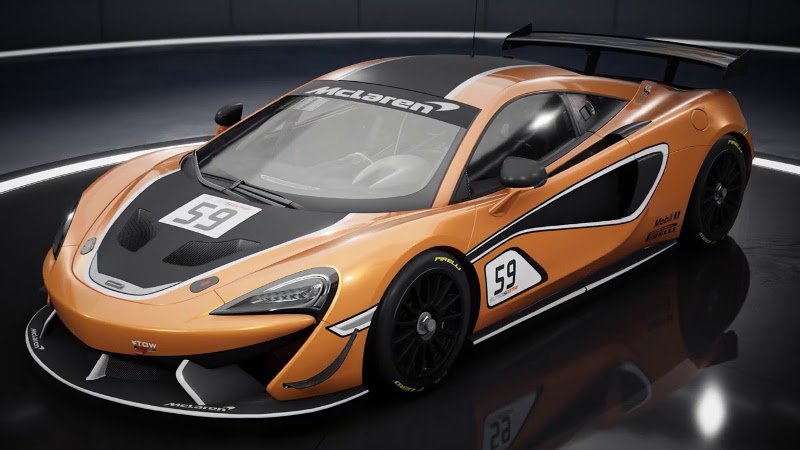 More information about "Assetto Corsa Competizione: presente anche la McLaren 570S nel GT4 Pack!"