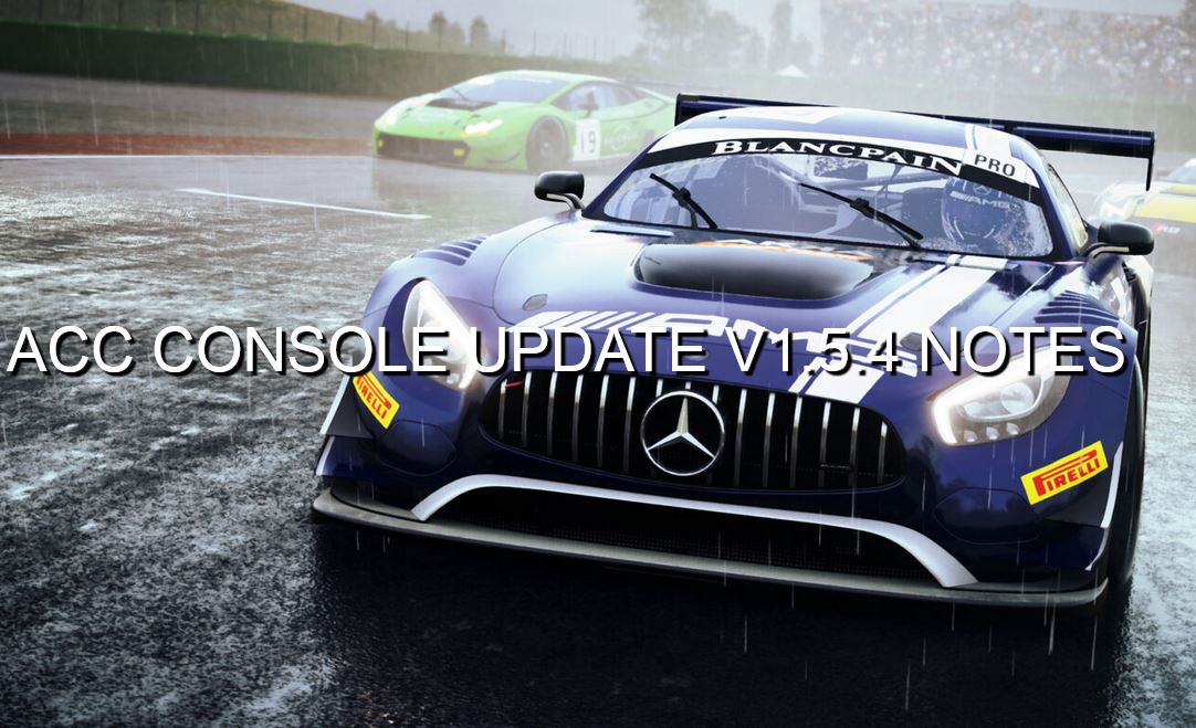 More information about "Assetto Corsa Competizione: update v1.5.4 disponibile su PS4 ed Xbox One"