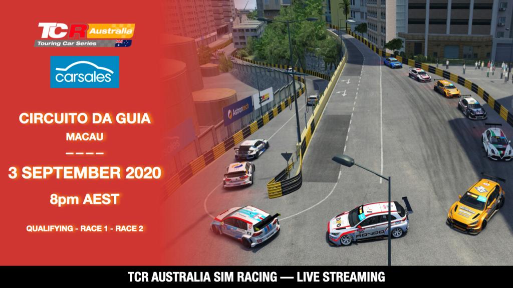 More information about "TCR Australia SIM Racing Macau [2 Settembre ore 12]"