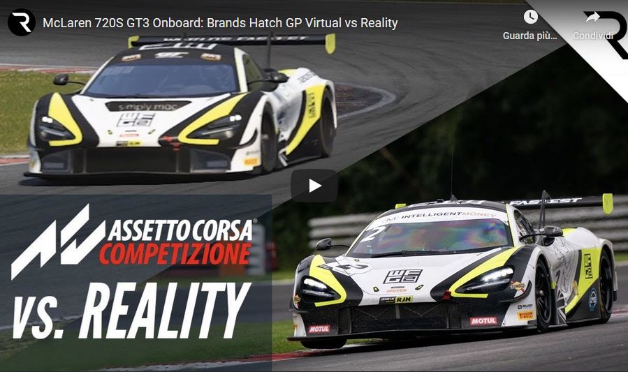More information about "AC Competizione Vs reality: video con la McLaren 720S GT3 di Baldwin"