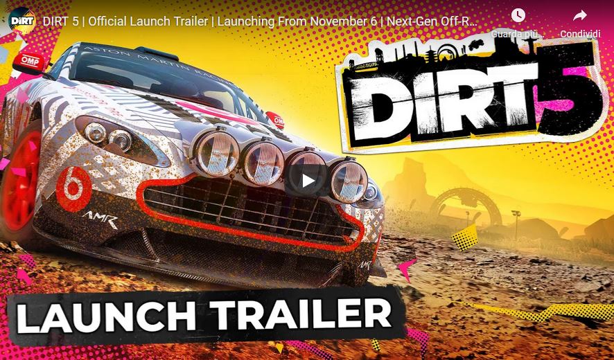 More information about "DiRT 5 Codemasters si lancia in un primo trailer ufficiale"