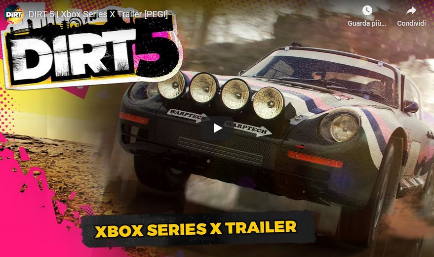 More information about "DIRT 5: primo trailer su Xbox Series X"