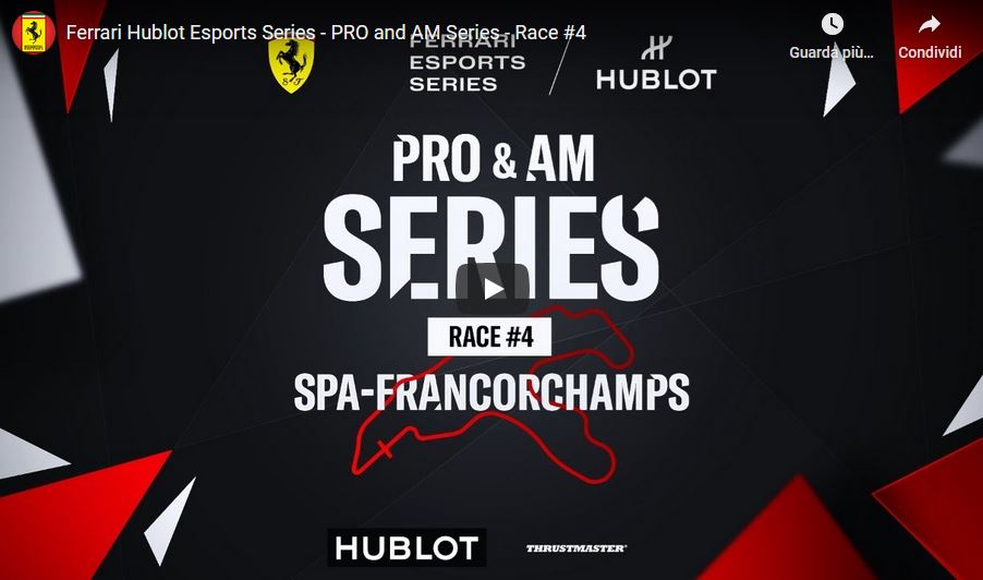 More information about "Ferrari Hublot Esports Series - PRO/AM Series - Race #4 [25 Ottobre ore 20]"