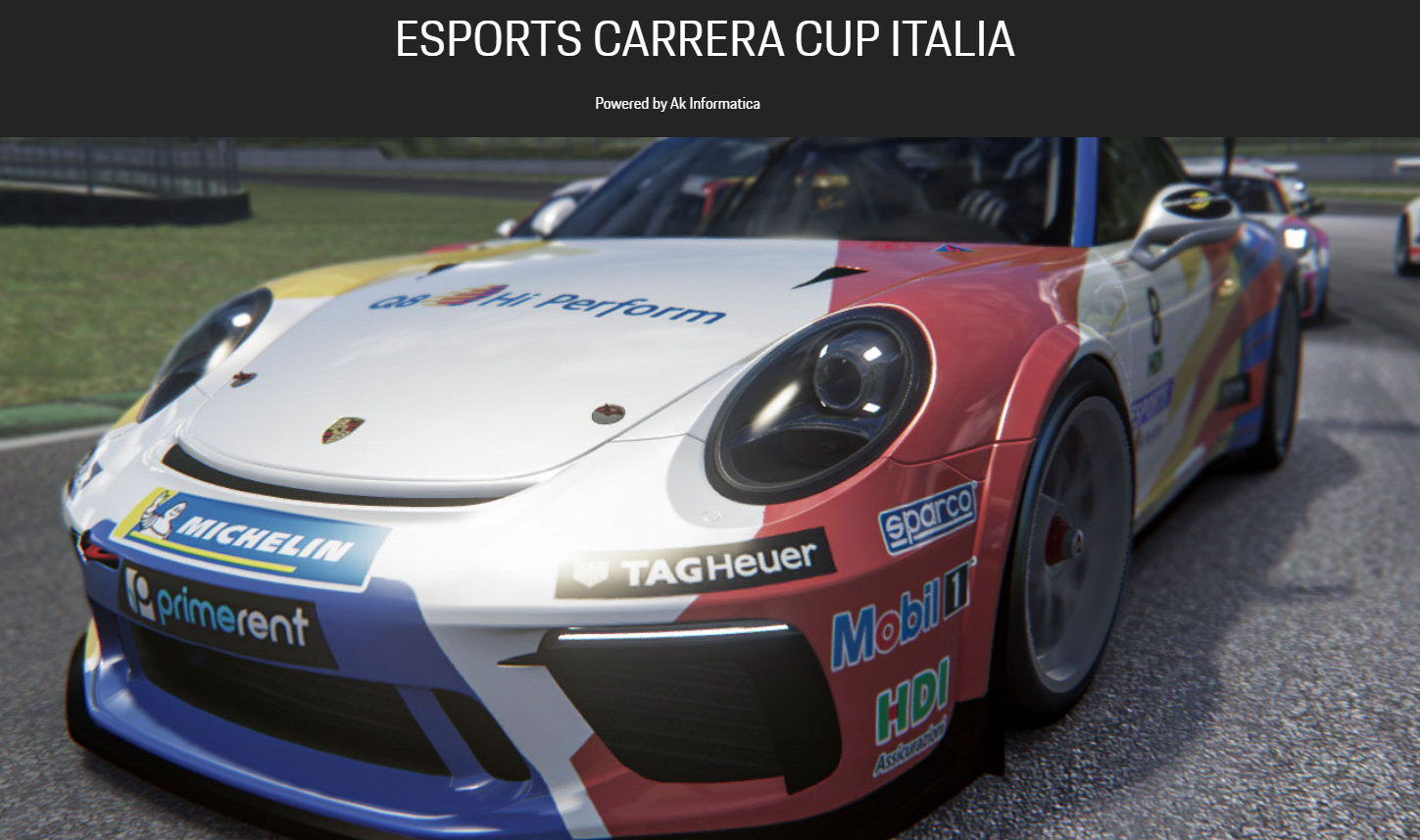More information about "Porsche Esports Carrera Cup Italia 2020: iscrizioni aperte"