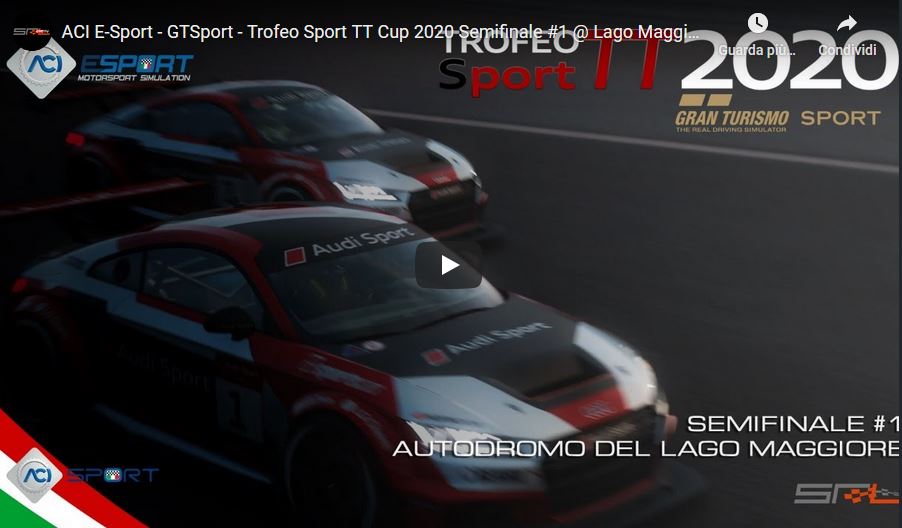 More information about "Gran Turismo Sport: semifinali ACI ESport Trofeo TT Cup [11-12 Novembre ore 21,30]"