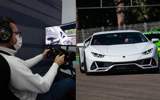 More information about "Lamborghini Huracan Evo: dal simulatore alla pista reale"