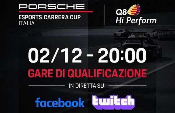 More information about "Porsche Esports Carrera Cup: gare di qualificazione [2 Dicembre ore 20]"