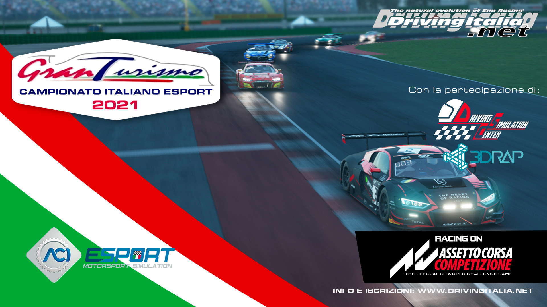 More information about "Assetto Corsa Competizione: Campionato Italiano GT ACI ESport 2021, il calendario gare"