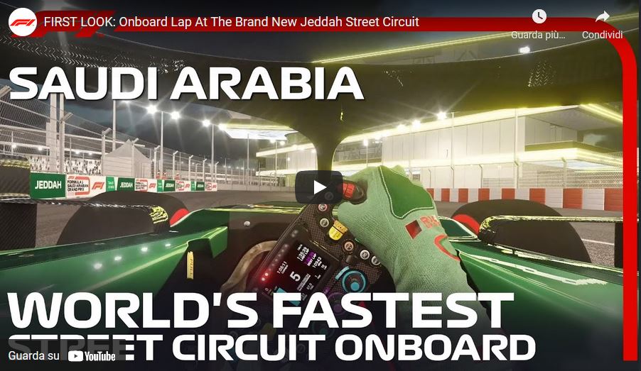 More information about "Formula 1: un giro sul Jeddah Street Circuit con il simulatore!"